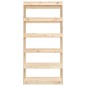 vidaXL Estantería/divisor de espacios madera de pino 80x30x167,4 cm vidaXL Estantería/divisor de espacios madera de pino 80x30x167,4 cm