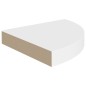 vidaXL Estantes flotantes de pared 4 uds MDF blanco 25x25x3,8 cm vidaXL Estantes flotantes de pared 4 uds MDF blanco 25x25x3,8 cm