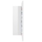 vidaXL Armario espejo de baño LED acrílico blanco brillo 40x12x45 cm vidaXL Armario espejo de baño LED acrílico blanco brillo 40x12x45 cm