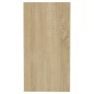 vidaXL Mesa auxiliar de madera contrachapada roble Sonoma 50x26x50 cm vidaXL Mesa auxiliar de madera contrachapada roble Sonoma 50x26x50 cm