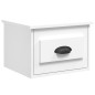 vidaXL Mesita de noche de pared blanco 41,5x36x28 cm vidaXL Mesita de noche de pared blanco 41,5x36x28 cm