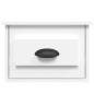vidaXL Mesita de noche de pared blanco 41,5x36x28 cm vidaXL Mesita de noche de pared blanco 41,5x36x28 cm