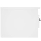 vidaXL Mesita de noche de pared blanco 41,5x36x28 cm vidaXL Mesita de noche de pared blanco 41,5x36x28 cm
