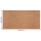 vidaXL Rollo de corcho 100x200 cm 5 mm vidaXL Rollo de corcho 100x200 cm 5 mm