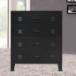 vidaXL Cajonera metálica de estilo industrial 78x40x93 cm negro vidaXL Cajonera metálica de estilo industrial 78x40x93 cm negro