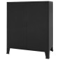 vidaXL Cajonera metálica de estilo industrial 78x40x93 cm negro vidaXL Cajonera metálica de estilo industrial 78x40x93 cm negro