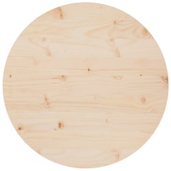 vidaXL Superficie de mesa madera maciza de pino Ø60x2,5 cm