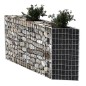 vidaXL Cesta de muro de gaviones acero galvanizado 120x30x100 cm vidaXL Cesta de muro de gaviones acero galvanizado 120x30x100 cm