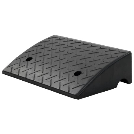 vidaXL Rampa de goma para bordillos 50x32,5x14 cm 