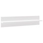 vidaXL Estante de pared 2 uds contrachapado blanco brillo 80x11,5x18cm vidaXL Estante de pared 2 uds contrachapado blanco brillo 80x11,5x18cm
