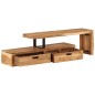 vidaXL Mueble de TV madera maciza de acacia vidaXL Mueble de TV madera maciza de acacia