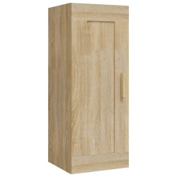 vidaXL Armario de pared madera contrachapada roble sonoma 35x34x90 cm