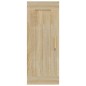 vidaXL Armario de pared madera contrachapada roble sonoma 35x34x90 cm