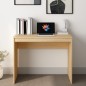 vidaXL Escritorio de madera contrachapada color roble 90x40x72 cm vidaXL Escritorio de madera contrachapada color roble 90x40x72 cm
