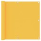 vidaXL Toldo para balcón tela oxford amarillo 90x600 cm vidaXL Toldo para balcón tela oxford amarillo 90x600 cm