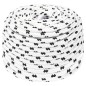 vidaXL Cuerda para barco trenzada poliéster blanco 10 mmx25 m vidaXL Cuerda para barco trenzada poliéster blanco 10 mmx25 m
