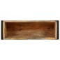 vidaXL Jardinera de madera de mango rugosa 60x20x68 cm