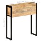 vidaXL Jardinera de madera de mango rugosa 60x20x68 cm