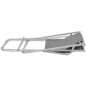 vidaXL Tumbonas reclinables 2 unidades acero gris vidaXL Tumbonas reclinables 2 unidades acero gris