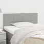vidaXL Cabecero de tela gris claro 80x5x78/88 cm vidaXL Cabecero de tela gris claro 80x5x78/88 cm