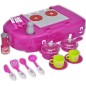 vidaXL Cocinita de juguete para niños con efectos de luz y sonido rosa vidaXL Cocinita de juguete para niños con efectos de luz y sonido rosa