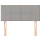 vidaXL Cabecero de tela gris claro 80x5x78/88 cm vidaXL Cabecero de tela gris claro 80x5x78/88 cm