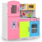 vidaXL Cocinita de juguete MDF multicolor 80x30x85 cm vidaXL Cocinita de juguete MDF multicolor 80x30x85 cm
