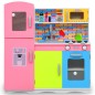 vidaXL Cocinita de juguete MDF multicolor 80x30x85 cm vidaXL Cocinita de juguete MDF multicolor 80x30x85 cm