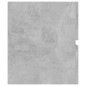 vidaXL Mueble de lavabo madera ingeniería gris hormigón 80x38,5x45cm vidaXL Mueble de lavabo madera ingeniería gris hormigón 80x38,5x45cm