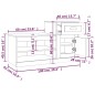 vidaXL Mueble zapatero madera contrachapada blanco brillo 100x42x60 cm
