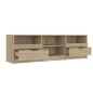 vidaXL Mueble de TV madera contrachapada roble Sonoma 150x33,5x45 cm vidaXL Mueble de TV madera contrachapada roble Sonoma 150x33,5x45 cm