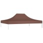 vidaXL Techo de carpa para celebraciones marrón 4x3 m 270 g/m² vidaXL Techo de carpa para celebraciones marrón 4x3 m 270 g/m²