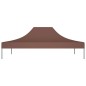 vidaXL Techo de carpa para celebraciones marrón 4x3 m 270 g/m² vidaXL Techo de carpa para celebraciones marrón 4x3 m 270 g/m²