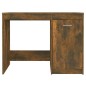 vidaXL Escritorio madera contrachapada roble ahumado 100x50x76 cm vidaXL Escritorio madera contrachapada roble ahumado 100x50x76 cm