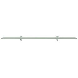 vidaXL Estante flotante de cristal 90x10 cm 8 mm
