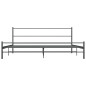 vidaXL Estructura de cama de metal gris 180x200 cm vidaXL Estructura de cama de metal gris 180x200 cm