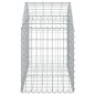 vidaXL Cesta de gaviones forma arco hierro galvanizado 100x50x60/80 cm vidaXL Cesta de gaviones forma arco hierro galvanizado 100x50x60/80 cm