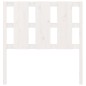 vidaXL Cabecero de cama madera maciza de pino blanco 95,5x4x100 cm