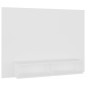 vidaXL Mueble de TV de pared madera contrachapada blanco 120x23,5x90cm vidaXL Mueble de TV de pared madera contrachapada blanco 120x23,5x90cm