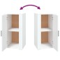 vidaXL Aparador de madera contrachapada blanco 40x33x70 cm vidaXL Aparador de madera contrachapada blanco 40x33x70 cm