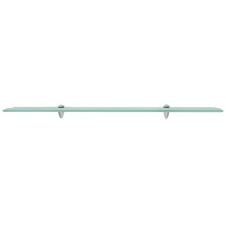 vidaXL Estante flotante de cristal 90x10 cm 8 mm