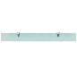 vidaXL Estante flotante de cristal 90x10 cm 8 mm vidaXL Estante flotante de cristal 90x10 cm 8 mm