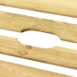 vidaXL Tumbona con mesa de madera de pino impregnada verde vidaXL Tumbona con mesa de madera de pino impregnada verde