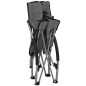 vidaXL Sillas de playa plegables 2 unidades tela gris vidaXL Sillas de playa plegables 2 unidades tela gris