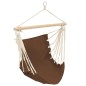 Hamaca Silla 100 x 80 cm Algodón Marrón Hamaca Silla 100 x 80 cm Algodón Marrón