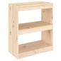 vidaXL Estantería/divisor de espacios madera de pino 60x30x71,5 cm vidaXL Estantería/divisor de espacios madera de pino 60x30x71,5 cm