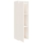 vidaXL Armario de pared 2 uds madera maciza pino blanco 30x30x100 cm vidaXL Armario de pared 2 uds madera maciza pino blanco 30x30x100 cm