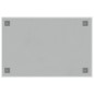 vidaXL Pizarra magnética de pared vidrio templado blanco 60x40 cm vidaXL Pizarra magnética de pared vidrio templado blanco 60x40 cm