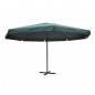 vidaXL Sombrilla verde de aluminio 500 cm vidaXL Sombrilla verde de aluminio 500 cm