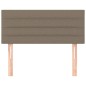 vidaXL Cabecero de tela gris taupe 90x5x78/88 cm vidaXL Cabecero de tela gris taupe 90x5x78/88 cm